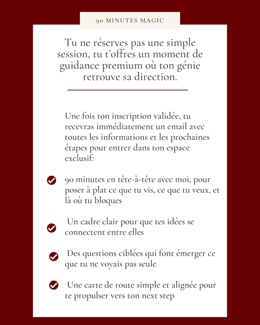 MAGIC - 90 minutes de session privée
