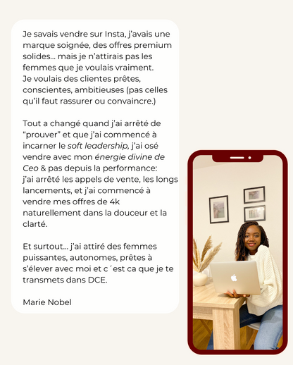 coaching privé: divine ceo energy