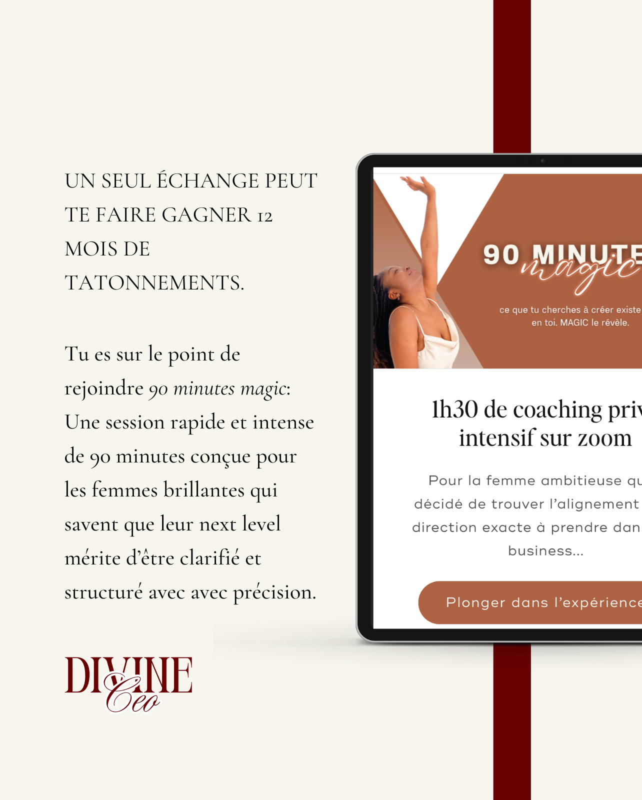 MAGIC - 90 minutes de session privée