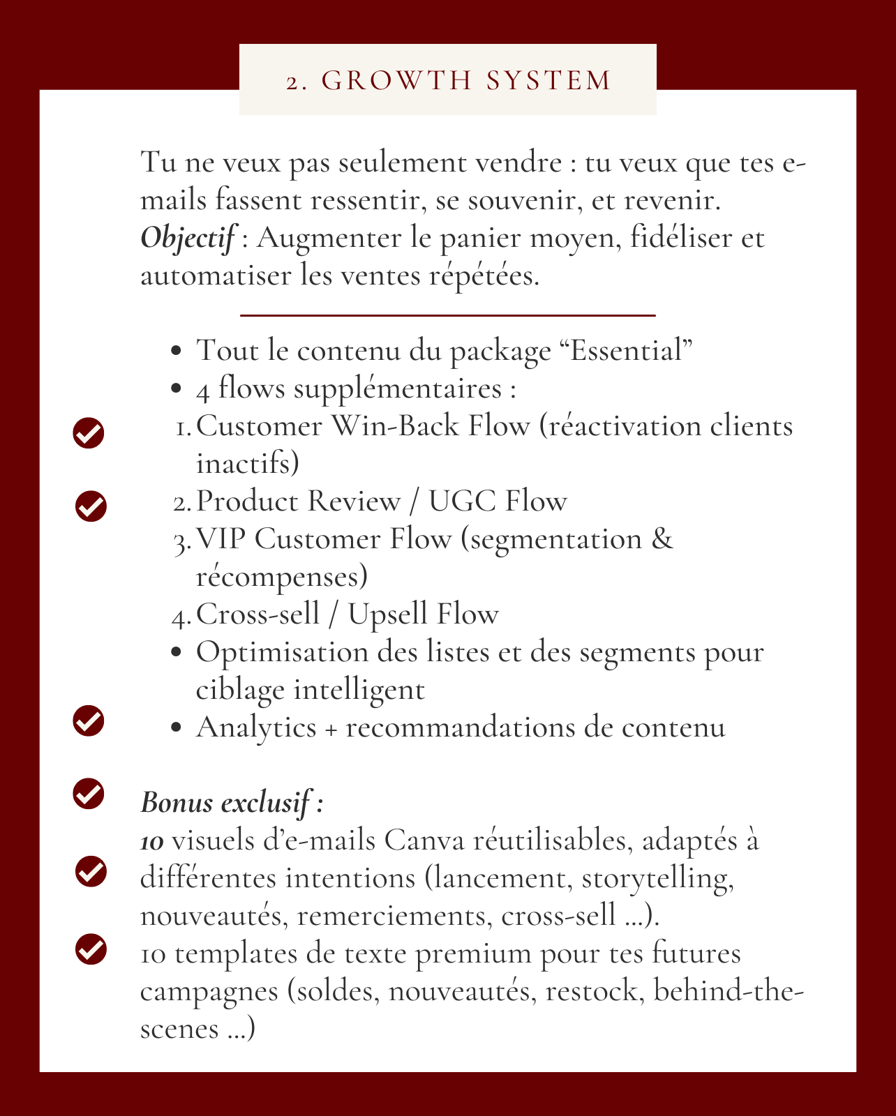 service de email marketing