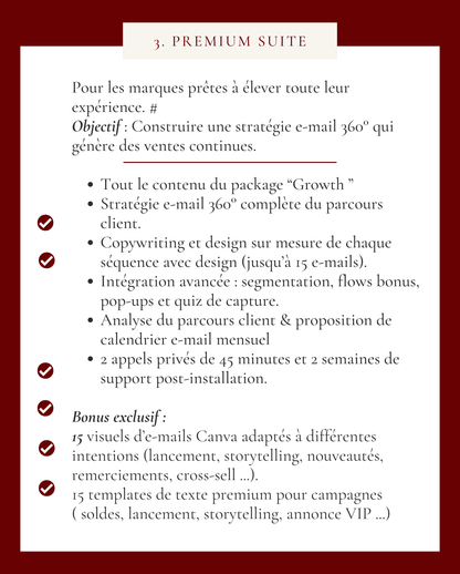 service de email marketing